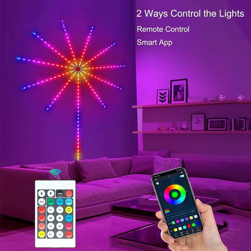 ✨ Lumières LED Murales Music Sync – Décoration Immersive pour Chambre & Fêtes