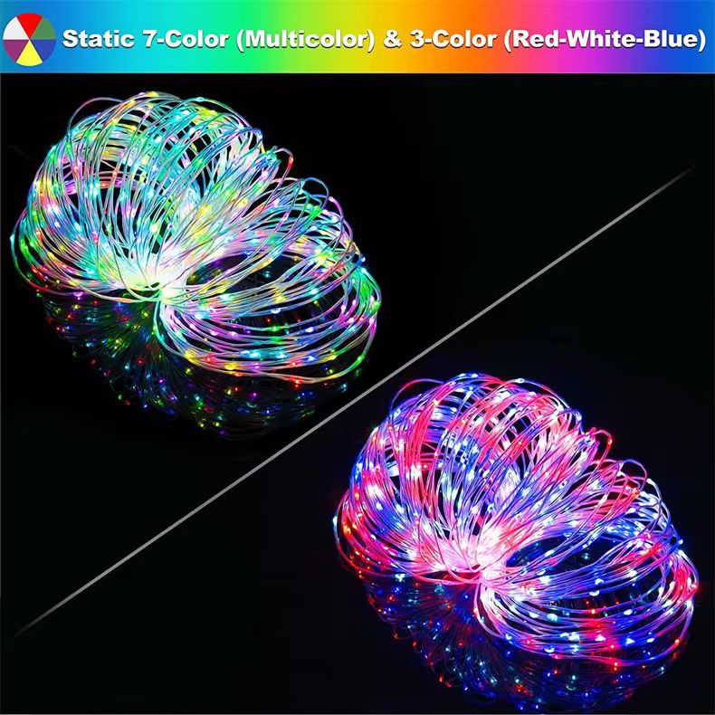 🌈 GUIRLANDE LED INTELLIGENTE RGB – CONTRÔLE PAR TÉLÉCOMMANDE & APPLICATION 📱🎶