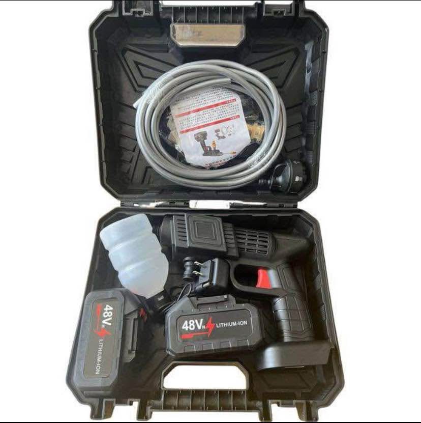 🔥 Nettoyeur Haute Pression Sans Fil 48V – Puissance et Liberté de Nettoyage